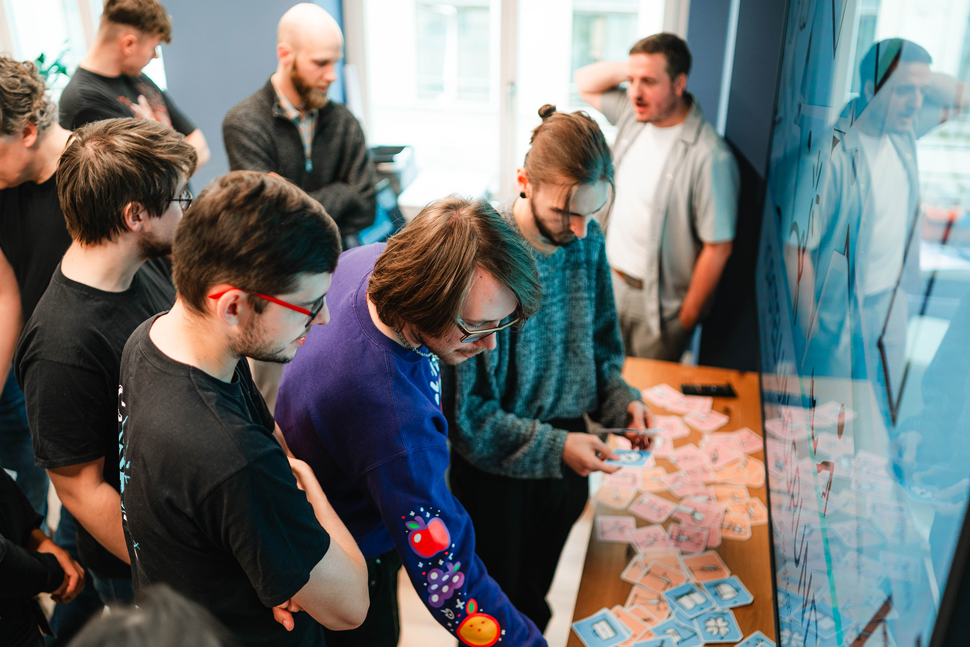 Start-ups der R42 Games Accelerator Klasse 2025 bei den vierten Deep Dive Days.