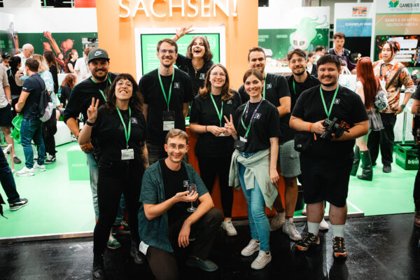 V.l.n.r.: Christopher Siebenhüner, Yuna Avetysyan, Leon Kunert, Robert Boehm, Alina Werth, Marleen Wagner, Kim Steffen, Markus Bonk, Tom Potutschek, Kevin Patkin.